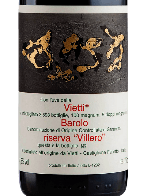 Barolo Riserva Villero