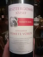 Vesztergombi Remete Bor Remete Vörös