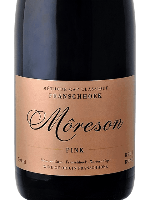 Franschhoek Moreson Wine Estate Môreson Pink Brut Rosé Vivino US