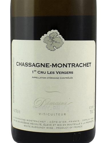 Chassagne-Montrachet 1er Cru 'Les Vergers'