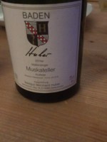 Bernhard Huber Malterdinger Muskateller Auslese