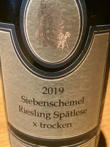 Erbhof St. Michael Siebenschemel Riesling Spätlese X Trocken | Vivino US