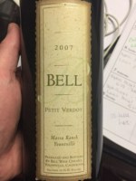 Bell Wine Cellars Massa Ranch Petit Verdot