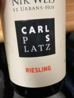 Weingut Nik Weis - St. Urbans-Hof Carlsplatz Riesling