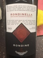 Tinazzi Tenuta Valleselle Rondine Rondinella
