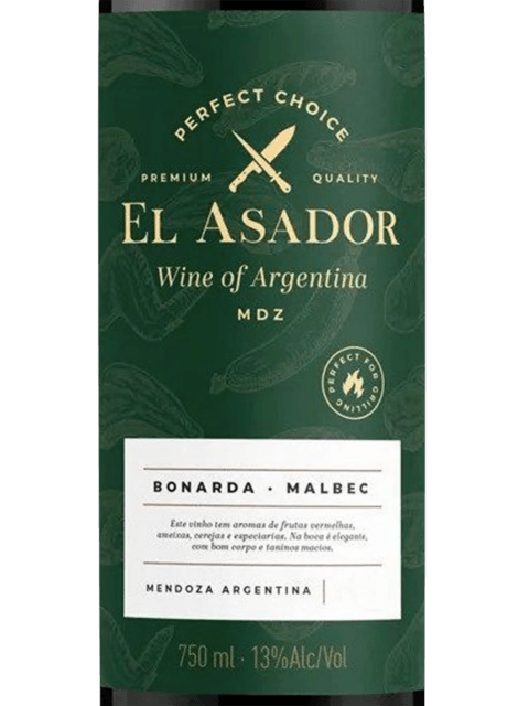 El Asador Bonarda - Malbec