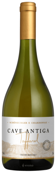 Vinho Cave Antiga Branco Seco Brasil Taffarel Chardonnay, Schönburger 2025 750ml