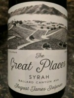 Stolpman Vineyards The Great Places August James Syrah