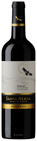 oresama-megane　SANTA ALICIA MERLOT Santa Alicia Merlot Gran Reserva