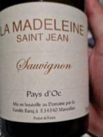 La Madeleine Saint Jean Sauvignon