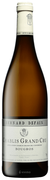 Bernard Defaix Chablis Grand Cru 'Bougros'