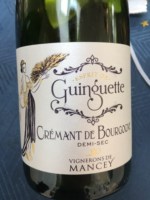 Vignerons de Mancey Esprit de Guinguette Methode Ancestrale Demi Sec