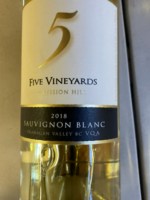 Mission Hill Family Estate Five Vineyards Sauvignon Blanc