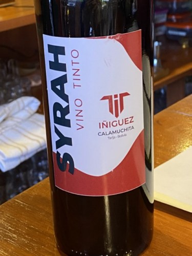 Iñiguez Syrah | Vivino English