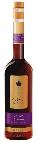 Fanagoria (Фанагория) Velvet Season Мерло Красное (Velvet Season Merlot ...