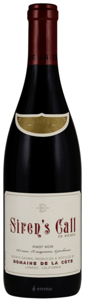 Domaine de la Côte Siren's Call Pinot Noir