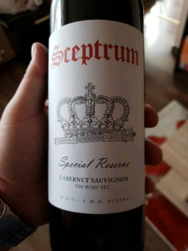 2016 Sceptrum Special Reserve Cabernet Sauvignon Roşu Sec | Vivino US