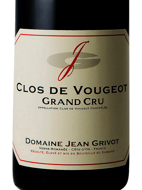 Domaine Jean Grivot Clos de Vougeot Grand Cru | Vivino English