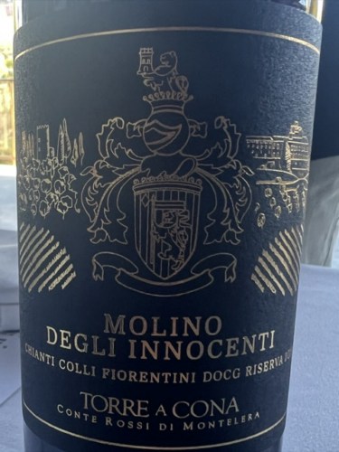Torre a Cona Molino Degli Innocenti Chianti Colli Fiorentini Riserva ...