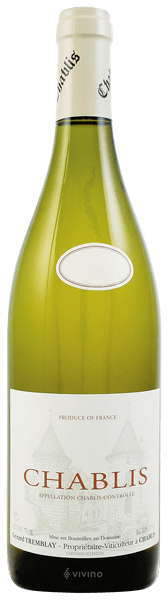 Vinho Gérard Tremblay Branco Seco França Chablis Chardonnay 2023 750ml
