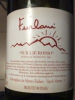 Furlani Sur Lie Rosso