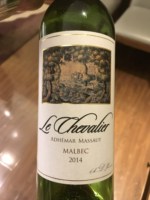 Château Lagrézette Le Chevalier Adhémar Massaut Malbec