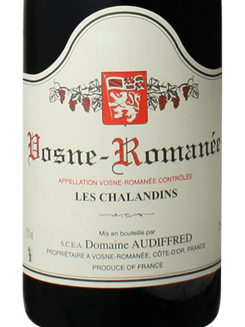 Audiffred Les Chalandins Vosne-Romanée | Vivino English