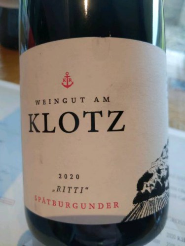 Weingut Am Klotz Ritti Spätburgunder | Vivino English