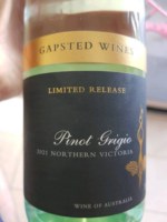 Gapsted Limited Release Pinot Grigio
