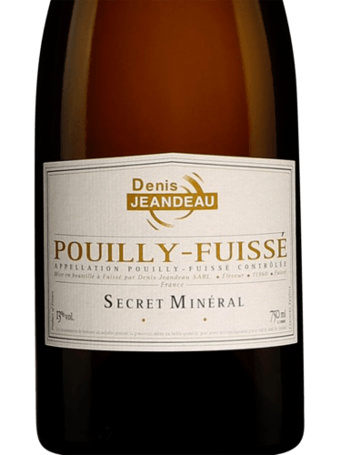 Secret Minéral Pouilly-Fuissé