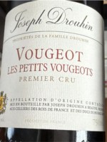 Joseph Drouhin Vougeot Premier Cru