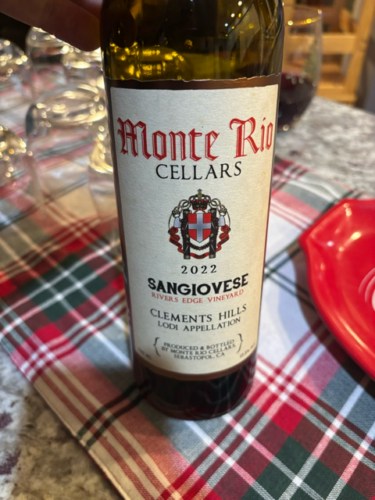 Monte Rio Cellars River's Edge Sangiovese | Vivino English