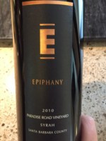 Epiphany Paradise Road Vineyard Syrah