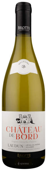 Brotte Côtes du Rhône Villages Laudun Château de Bord Blanc