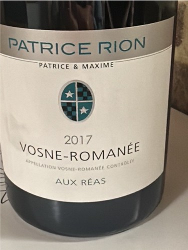 Patrice Rion Vosne-Romanée Aux Réas | Vivino US