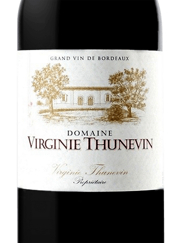 Thunevin Domaine Virginie Thunevin Bordeaux Rouge | Vivino English