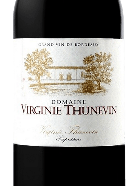 Thunevin Domaine Virginie Thunevin Bordeaux Rouge | Vivino English