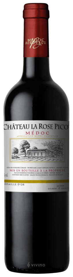 Uni Medoc Château La Rose Picot Médoc | Vivino 日本語