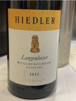 Hiedler Langenloiser Kalksand Weissburgunder
