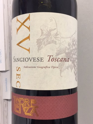 ワイン TORRE Torre Terza Sangiovese XV Sec | Vivino US