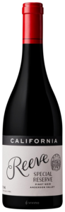 Reeve Special Reserve Pinot Noir N.V.