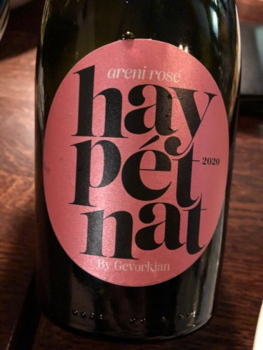Hay Pét-Nat Areni Rosé