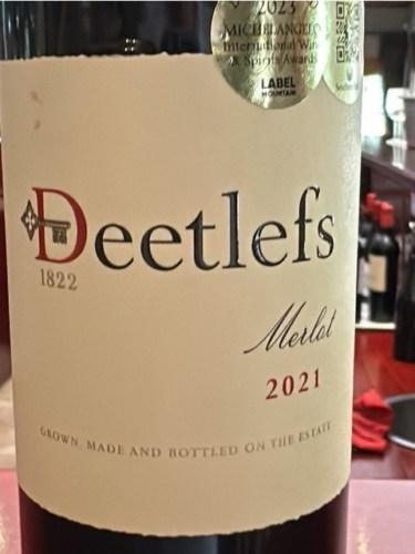 Deetlefs Merlot | Vivino US
