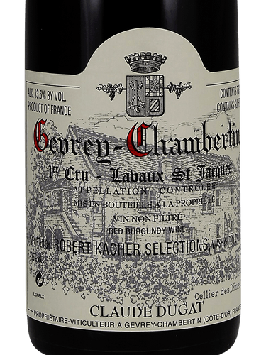 Claude Dugat Gevrey-Chambertin 1er Cru 'Lavaux St Jacques