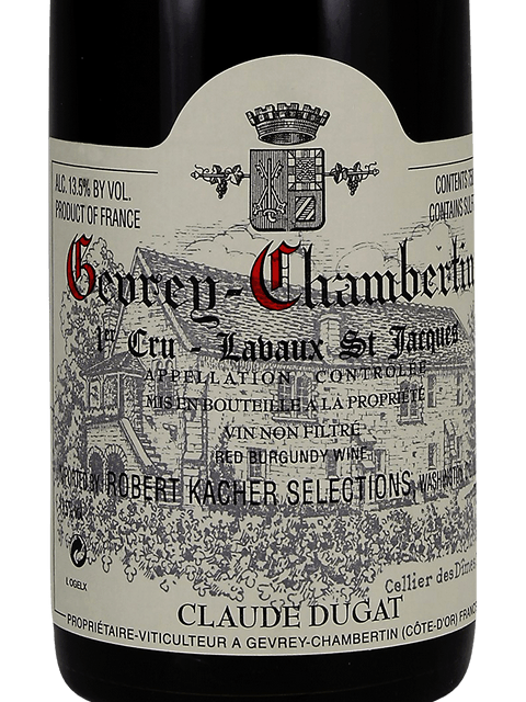 Claude Dugat Gevrey-Chambertin 1er Cru 'Lavaux St Jacques