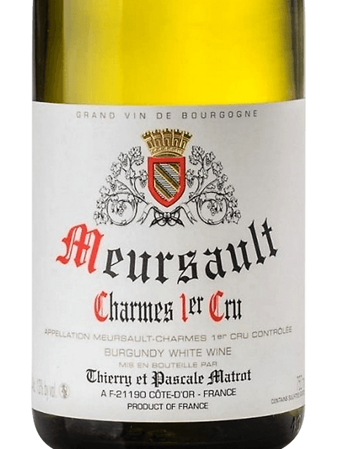ワイン MEURSAULT 1ER CRU 2017 CHARMES Buy Meursault, Les Charmes, Dessus, 1er Cru, Château de
