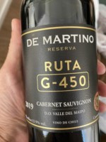 De Martino Ruta G-450 Reserva Cabernet Sauvingnon