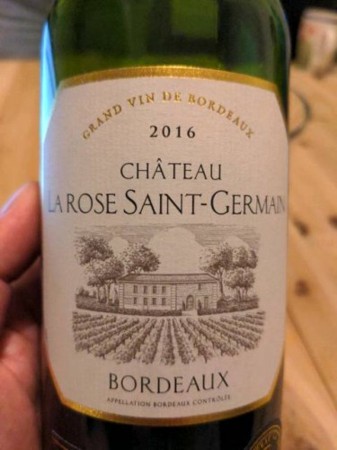 Château La Rosé Saint-Germain Bordeaux Rouge | Vivino English