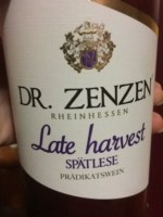 Dr. Zenzen Late Harvest Spätlese