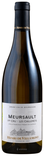 Henri de Villamont Meursault 1er Cru 'Les Caillerets'